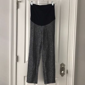 H&M Maternity Silver Sparkle Leggings NWT Sz Small